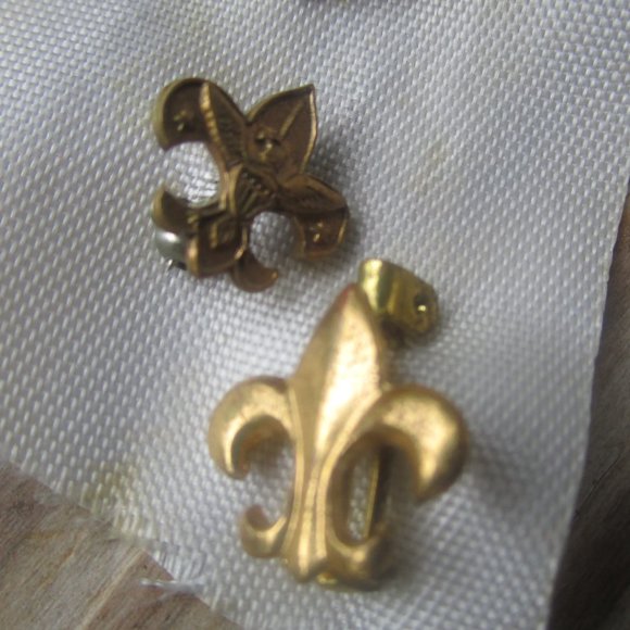 Vintage Boy Scouts Of America Be Prepared Pin Pat 1911- BSA Set of 4 - Picture 3 of 4